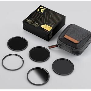 KF CONCEPT 58mm Magnetic GND8 ND8 ND64 ND1000 Basic Ring Camera Lens Filters Kit
